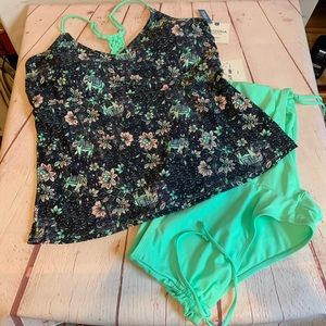 NWT tankini swimsuit